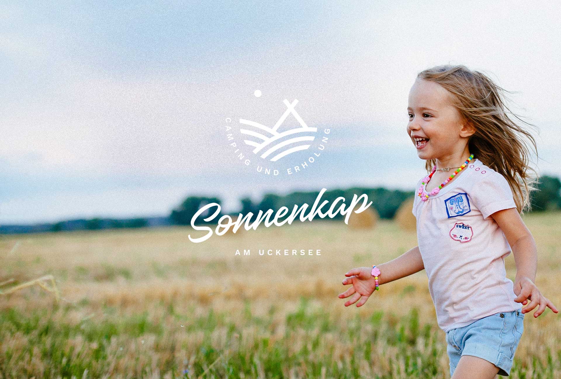 Logogestaltung — Naming, Markendesign und Markentwicklung für Campingplatz Sonnenkap in der Uckermark