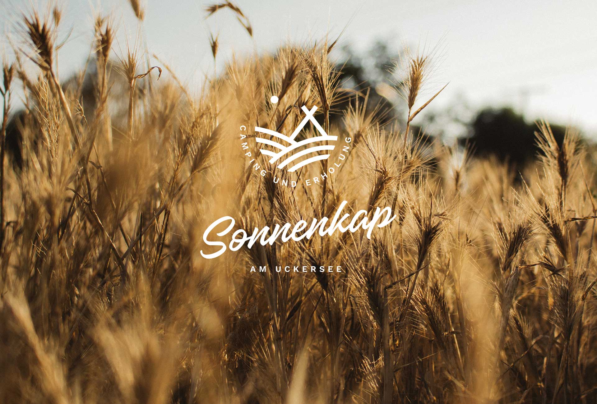 Logogestaltung — Naming, Markendesign und Markentwicklung für Campingplatz Sonnenkap in der Uckermark